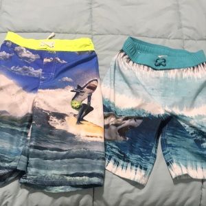 Boys swim trunks size 8- 3 for $15